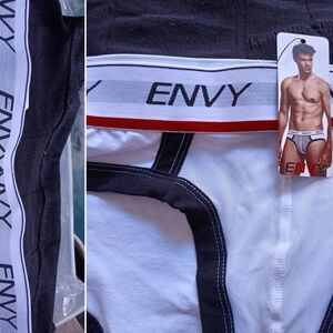 Envy Black and White Boxer Briefs